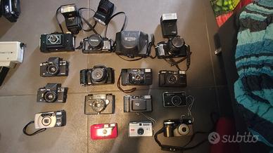 vecchie macchine fotografiche