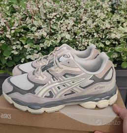 asics Gel Nyc Crema / Grigio Ostrica 42