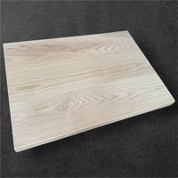 Piano Lavabo Sospeso In Frassino Massello 42 Mm.