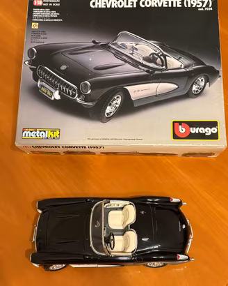 Chevrolet Corvette 1957 scala 1/18 Cod 7024