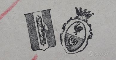 1934 Documento Gallarate Certificato Matrimonio