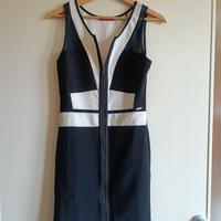 Vestito bianco e nero, Guess