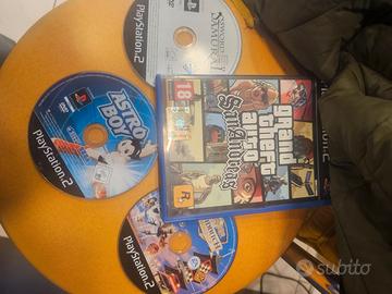 gta san andreas ps2 + batman ps1