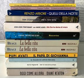 Libri di autori di cinema spettacolo tv ecc