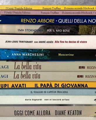 Libri di autori di cinema spettacolo tv ecc