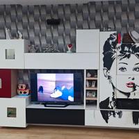 Parete attrezzata moderna