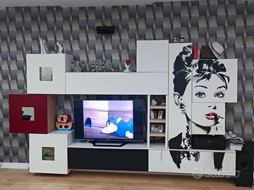 Parete attrezzata moderna