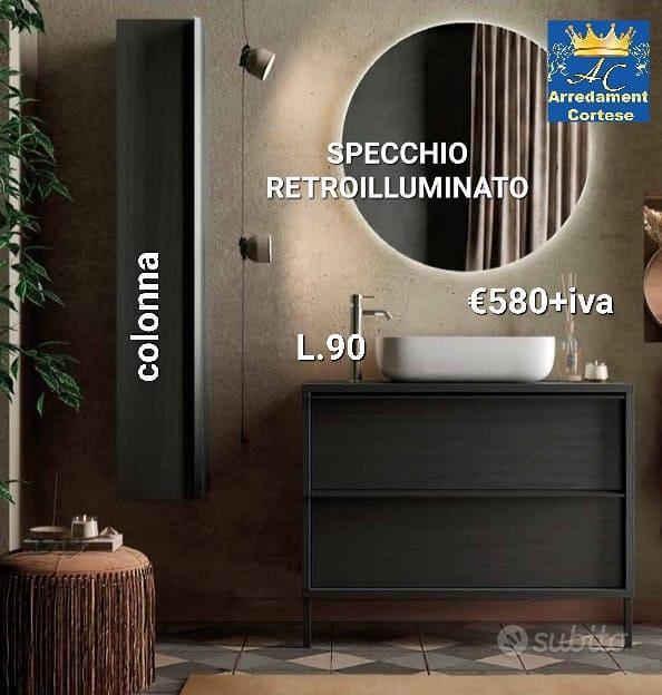 COMPRA SUBITO, SPECCHIO RETROILLUMINATO 70X140 CM CON FASCIA LED