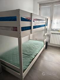 letto a castello + materasso 