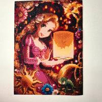 Quadro Rapunzel Disney (Fatto a mano)