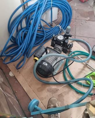 MOTO POMPA IRRORATRICE PER PIANTE 220V