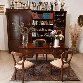 Studio completo in legno – 4 pezzi