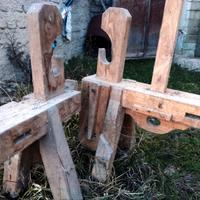 Telaio per tessitura antico