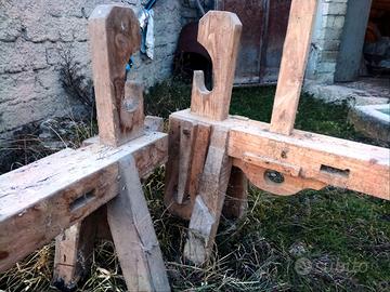 Telaio per tessitura antico