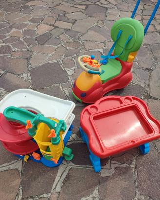 Giochi per bimbi: tre pezzi unico lotto