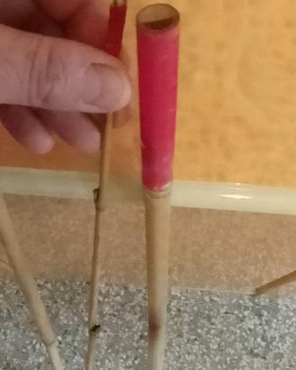50 pezzi Canna pesca bambù da 3 metri 5€ l'una