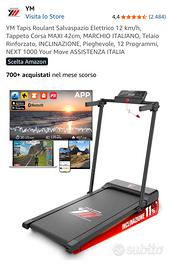 Tapis roulant salvaspazio YM 1000 pari al nuovo