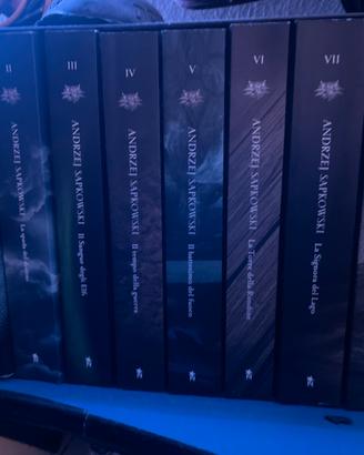 serie di the witcher con cofanetto