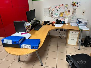 SCRIVANIA DA UFFICIO (disponibili 3 pezzi)