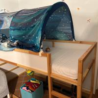 Letto sopraelevato Ikea