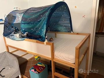 Letto sopraelevato Ikea