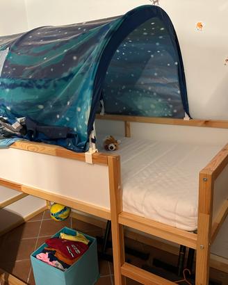 Letto sopraelevato Ikea