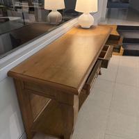 Consolle in legno massiccio