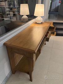 Consolle in legno massiccio