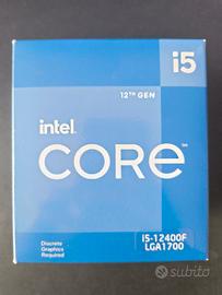 CPU Intel i5-12400F