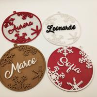 Pallina di Natale decorativa personalizzata