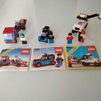Set lego city 6654, 6659 e 608 completi con figure