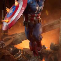 Captain America Sideshow Premium Format