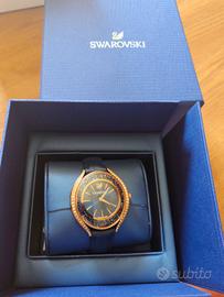 Orologio Swarovski donna blu e oro usato 