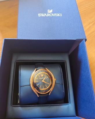 Orologio Swarovski donna blu e oro usato 