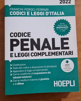 Libro, manuale di diritto penale