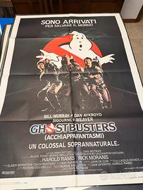 POSTER cinema vinatge ORIGINALE GHOSTBUSTERS