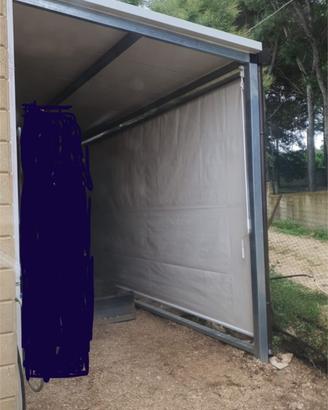 Tenda avvolgibile in pvc 6x3 metri