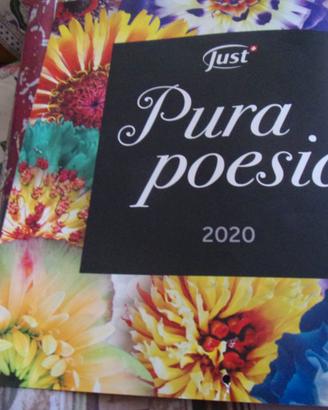 Bellissime stampe floreali da calendario Just 2020