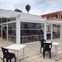 Tende antivento in Cristal