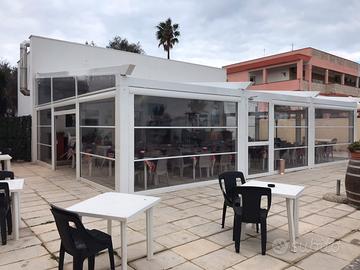 Tende antivento in Cristal