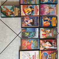Video cassette vhs originali Walt Disney