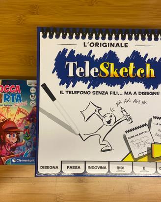Lotto giochi: TeleSketch NUOVO + Sblocca la Porta