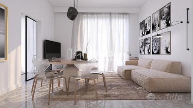 Bilocale al piano terra.