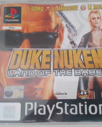 Duke Nuken Land Of Babes PlayStation 1