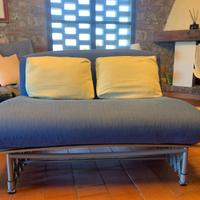 Divano letto tira e molla Biesse Made in Italy