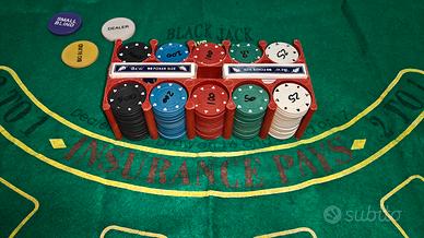 Poker set + Black jack 