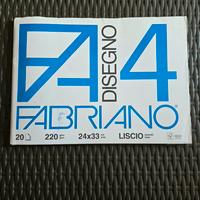 Blocco fogli F4 Fabriano