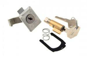 Coppia serrature bloccasterzo e bauletto Piaggio V