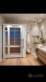sauna 2 posti infrarossi 65°