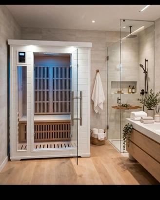 sauna 2 posti infrarossi 65°
